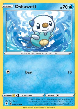 Carte Pokémon: Oshawott