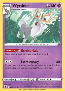 Carte Pokémon: Wyrdeer