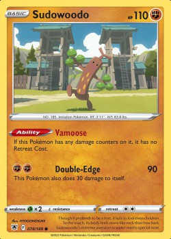 Carte Pokémon: Sudowoodo