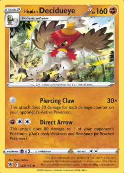 Carte Pokémon: Hisuian Decidueye