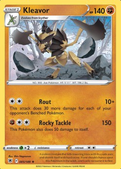 Carte Pokémon: Kleavor