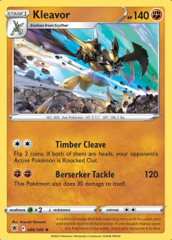 Carte Pokémon: Kleavor