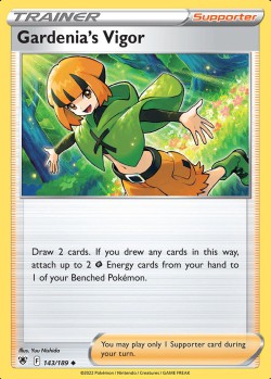 Carte Pokémon: Gardenia's Vigor