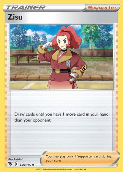 Carte Pokémon: Zisu