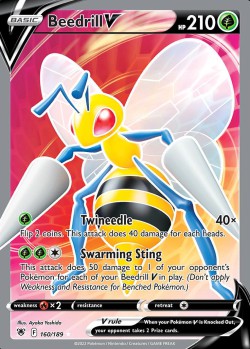 Carte Pokémon: Beedrill V