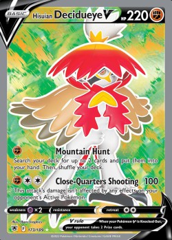 Carte Pokémon: Hisuian Decidueye V