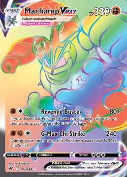 Carte Pokémon: Machamp VMAX