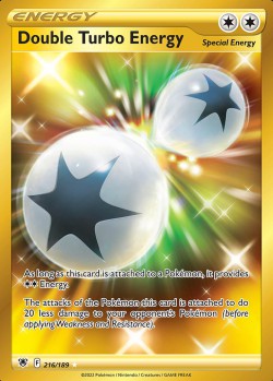 Carte Pokémon: Double Turbo Energy