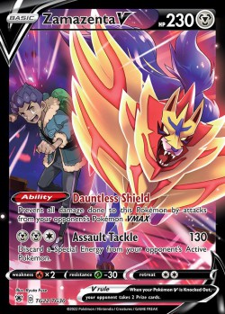 Carte Pokémon: Zamazenta V