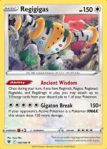 Carte Pokémon: Regigigas