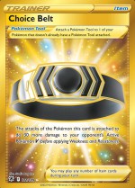 Carte Pokémon: Ceinture Choix