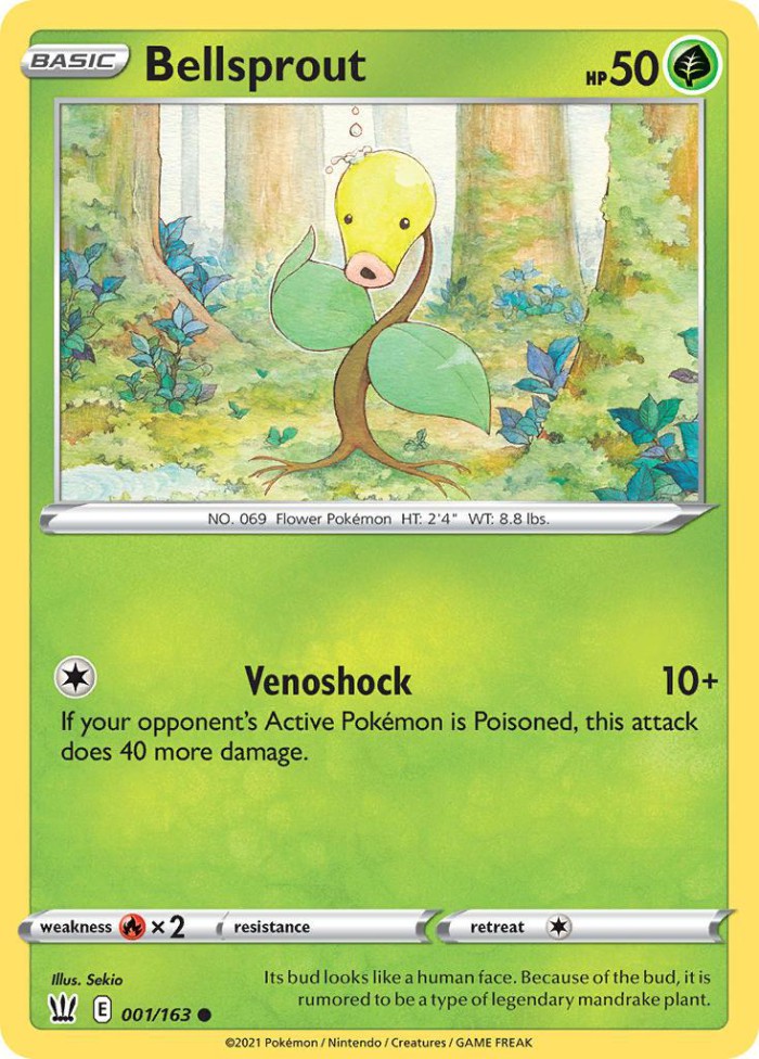 Carte Pokémon: Bellsprout [Chétiflor]