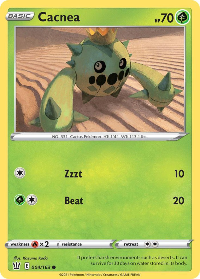 Carte Pokémon: Cacnea [Cacnea]