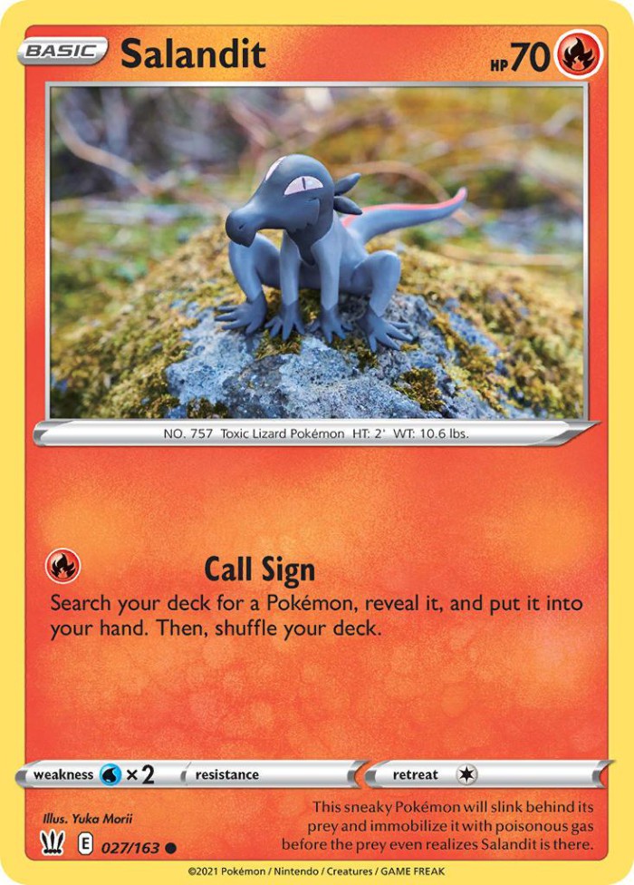 Carte Pokémon: Salandit [Tritox]