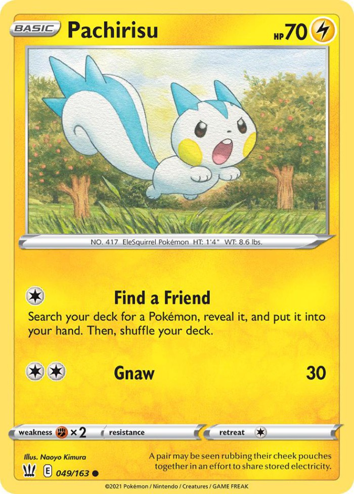 Carte Pokémon: Pachirisu [Pachirisu]