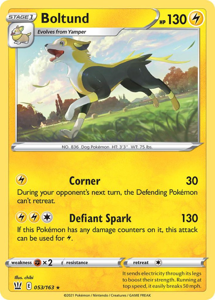 Carte Pokémon: Boltund [Fulgudog]