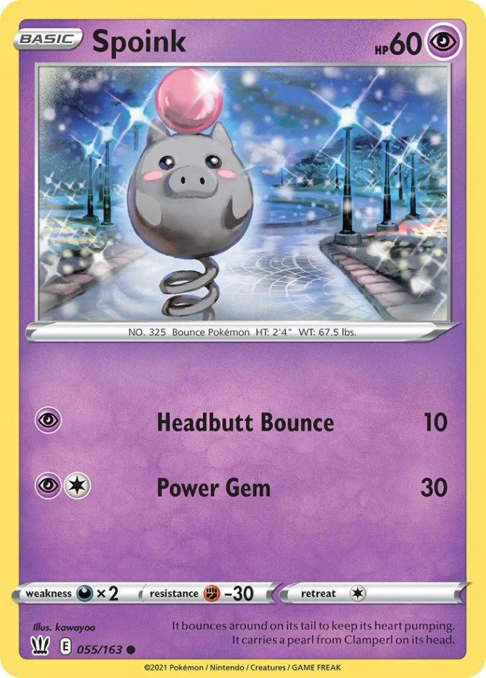 Carte Pokémon: Spoink [Spoink]