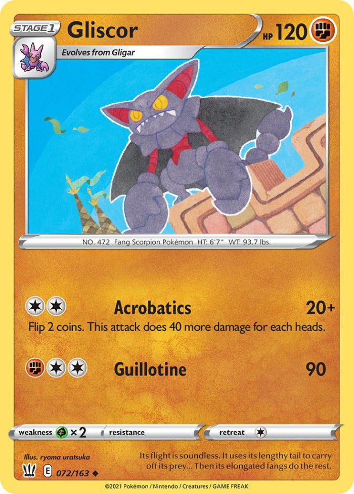 Carte Pokémon: Gliscor [Scorvol]