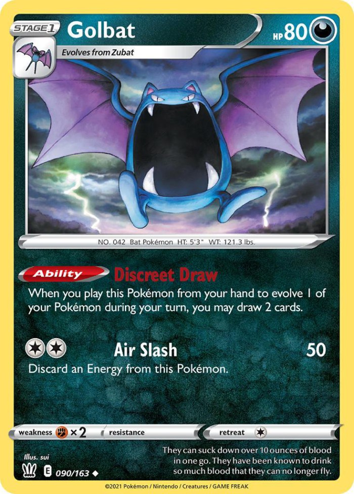 Carte Pokémon: Golbat [Nosferalto]