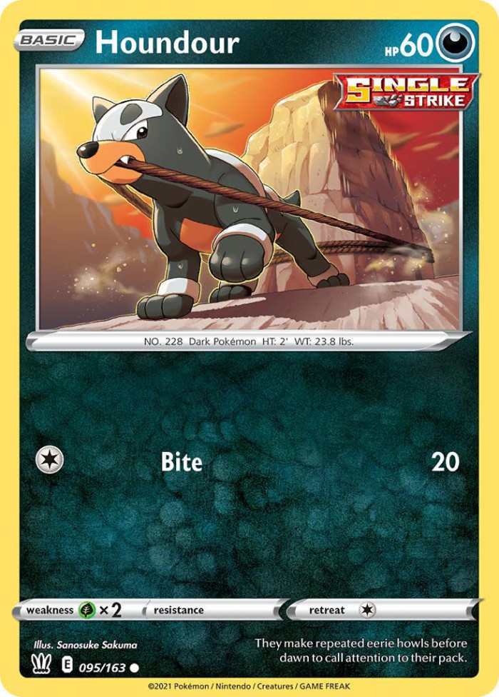 Carte Pokémon: Houndour [Malosse]