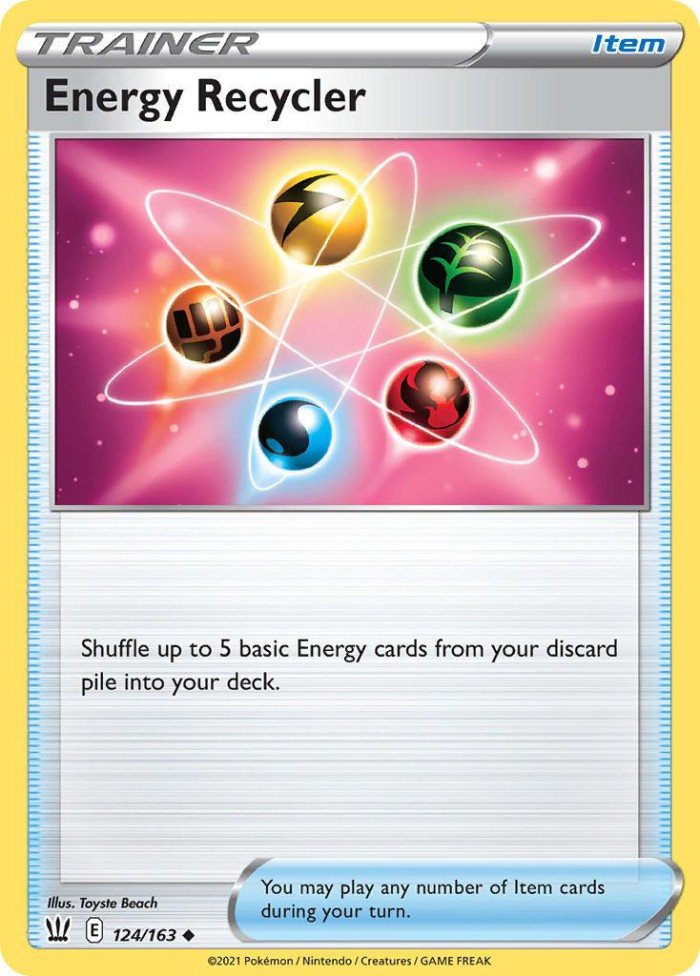 Carte Pokémon: Energy Recycler [Recycleur d'Énergie]