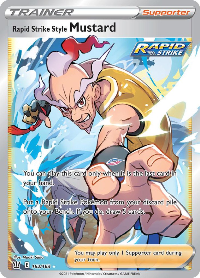 Carte Pokémon: Rapid Strike Style Mustard [Mustar Style Mille Poings]