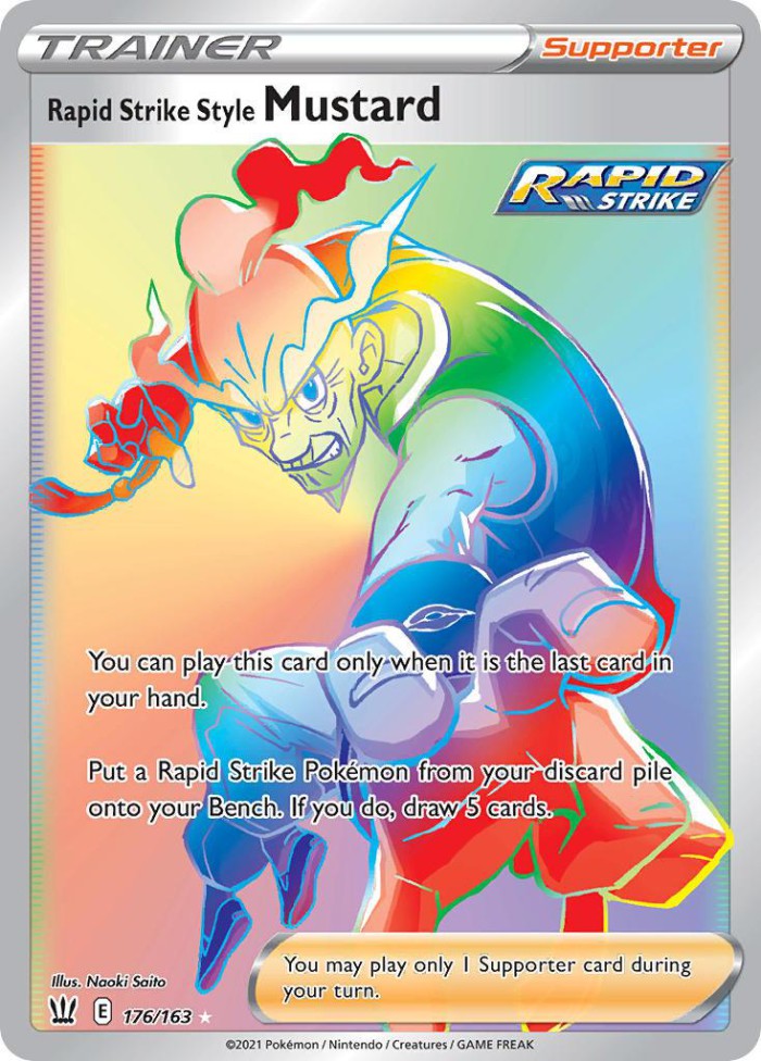 Carte Pokémon: Rapid Strike Style Mustard [Mustar Style Mille Poings]