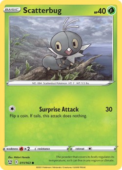 Carte Pokémon: Scatterbug