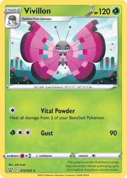 Carte Pokémon: Vivillon