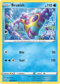 Carte Pokémon: Bruxish