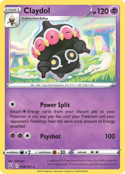 Carte Pokémon: Claydol