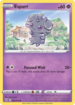 Carte Pokémon: Espurr