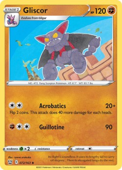 Carte Pokémon: Gliscor