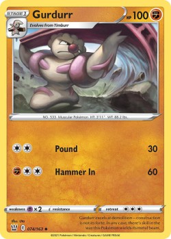 Carte Pokémon: Gurdurr