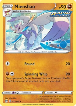 Carte Pokémon: Mienshao