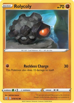 Carte Pokémon: Rolycoly