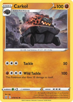 Carte Pokémon: Carkol