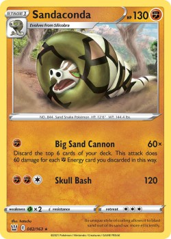 Carte Pokémon: Sandaconda