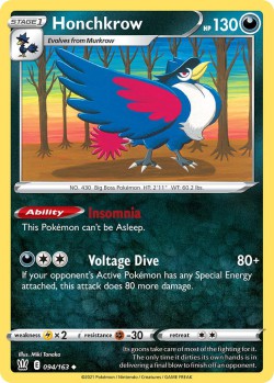 Carte Pokémon: Honchkrow