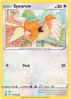 Carte Pokémon: Spearow