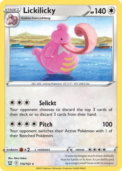 Carte Pokémon: Lickilicky