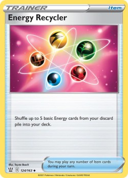 Carte Pokémon: Energy Recycler