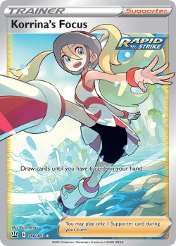 Carte Pokémon: Korrina's Focus