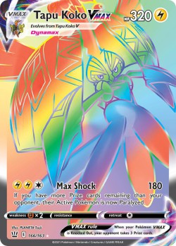 Carte Pokémon: Tapu Koko VMAX