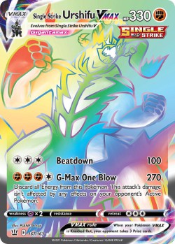 Carte Pokémon: Single Strike Urshifu VMAX