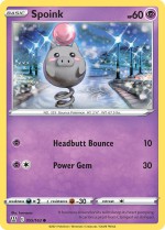 Carte Pokémon: Spoink