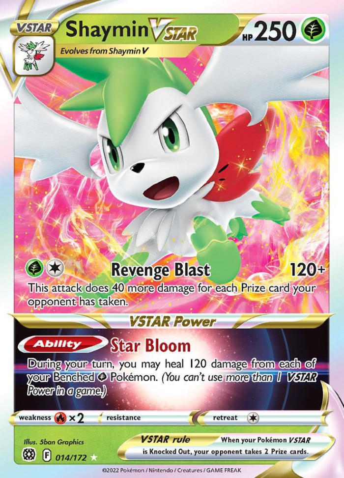 Carte Pokémon: Shaymin VSTAR [Shaymin VSTAR]