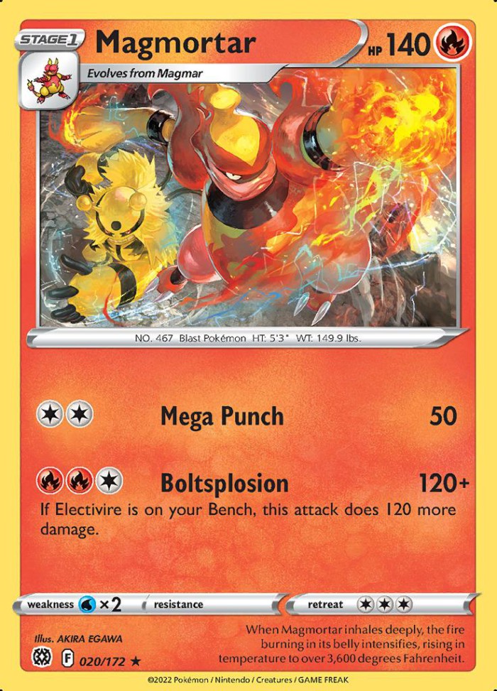 Carte Pokémon: Magmortar [Maganon]