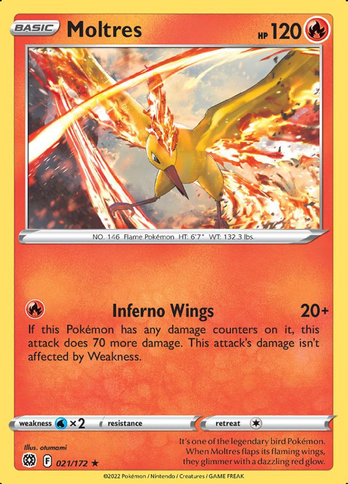 Carte Pokémon: Moltres [Sulfura]