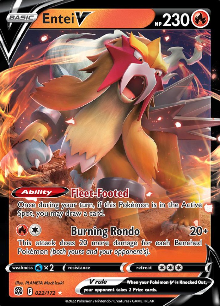 Carte Pokémon: Entei V [Entei V]